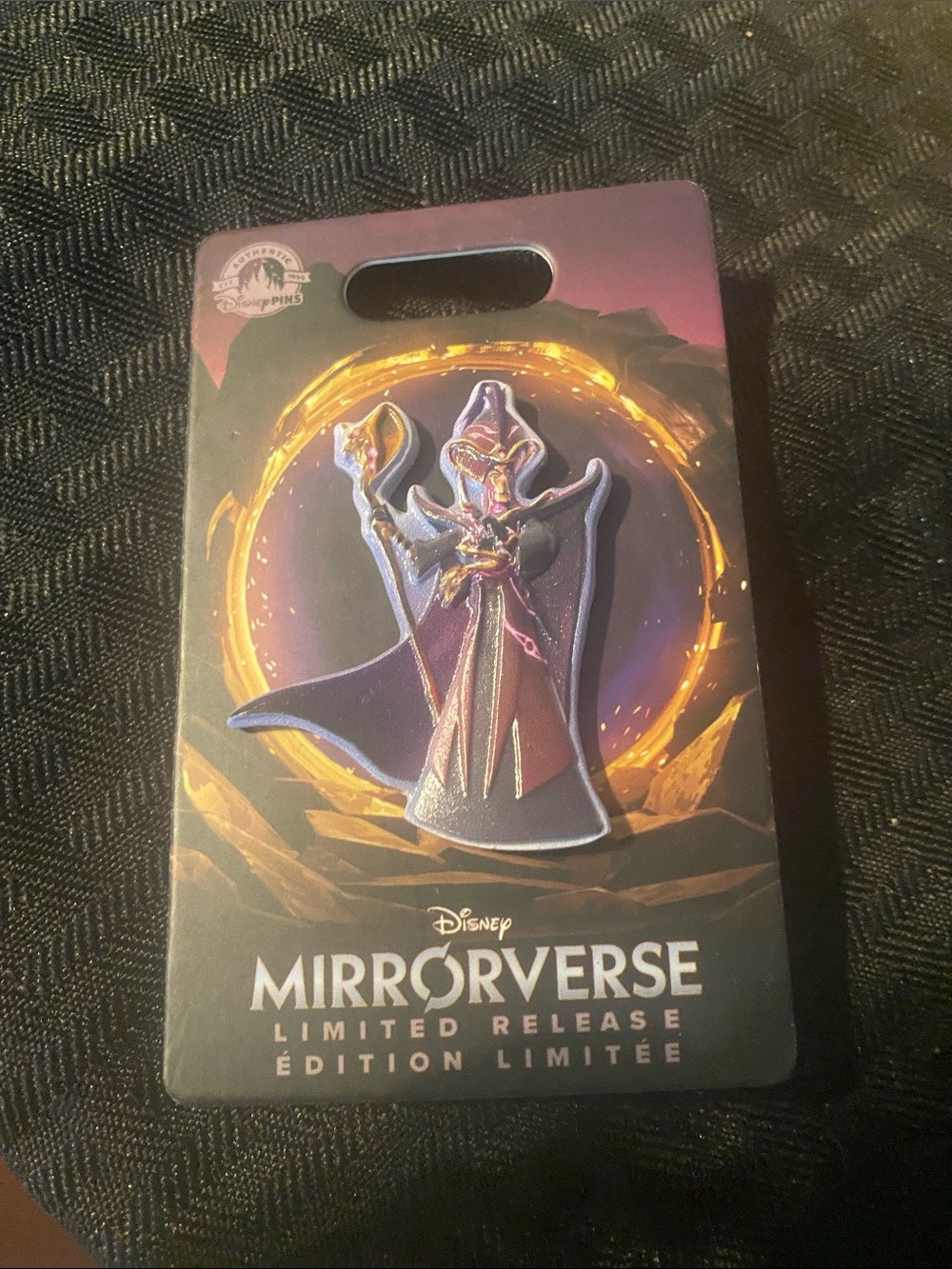 Disney Mirrorverse Villain Enamel Pin - Purple, Gold & Black